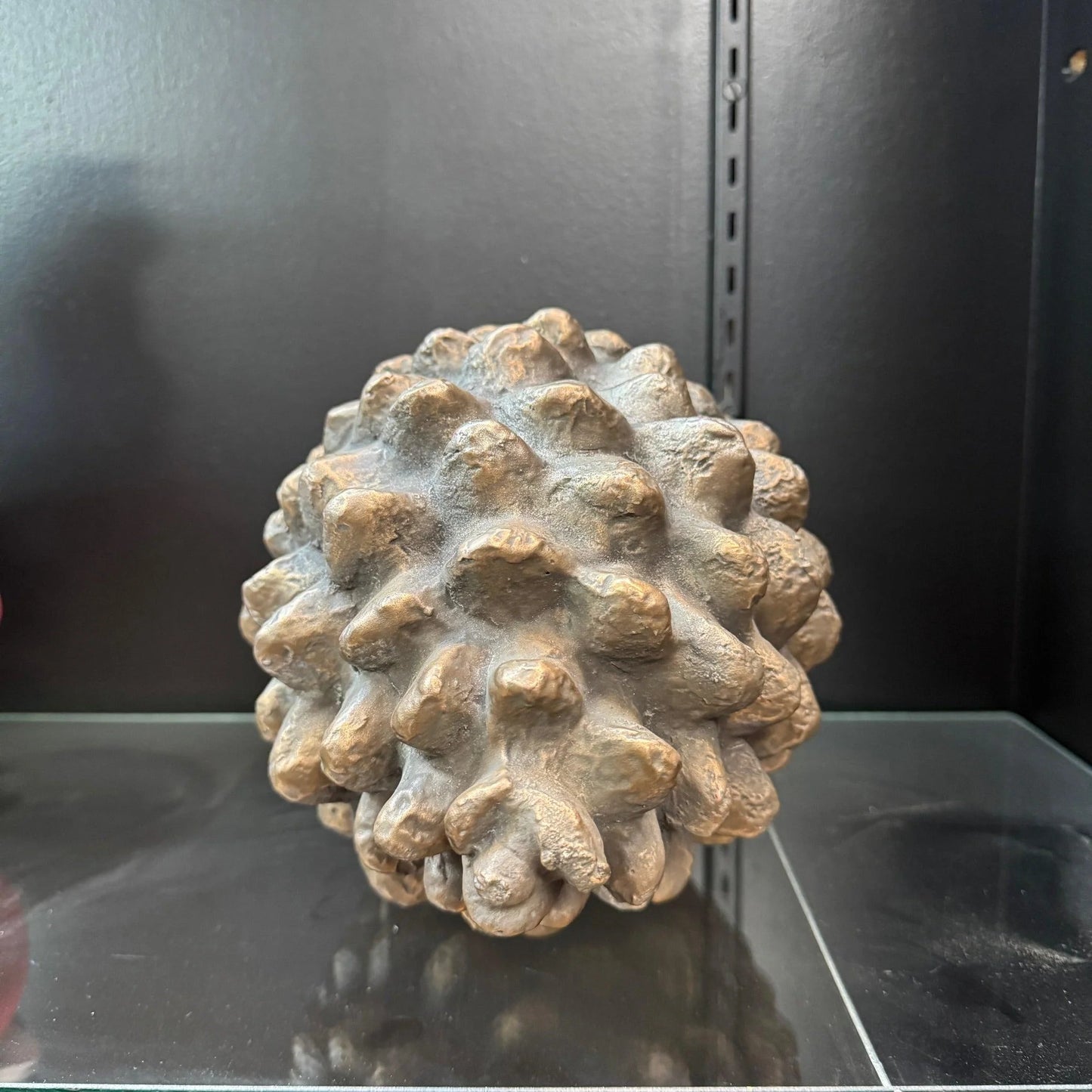 Large Pine Cone Decor Statue