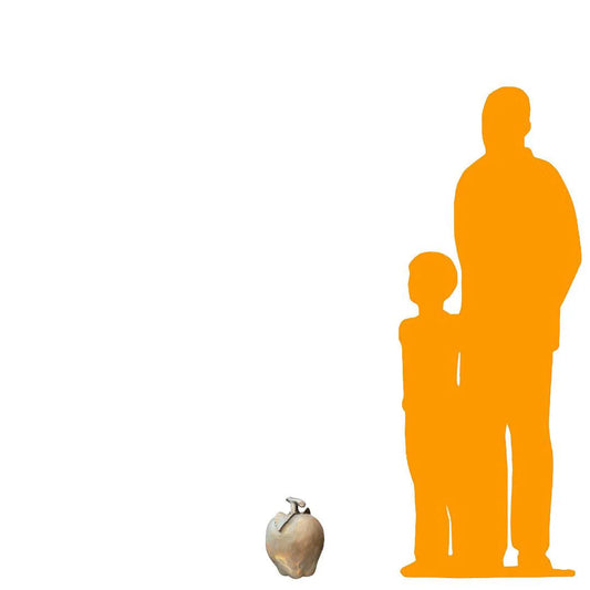 Bronze Apple Decor Statue