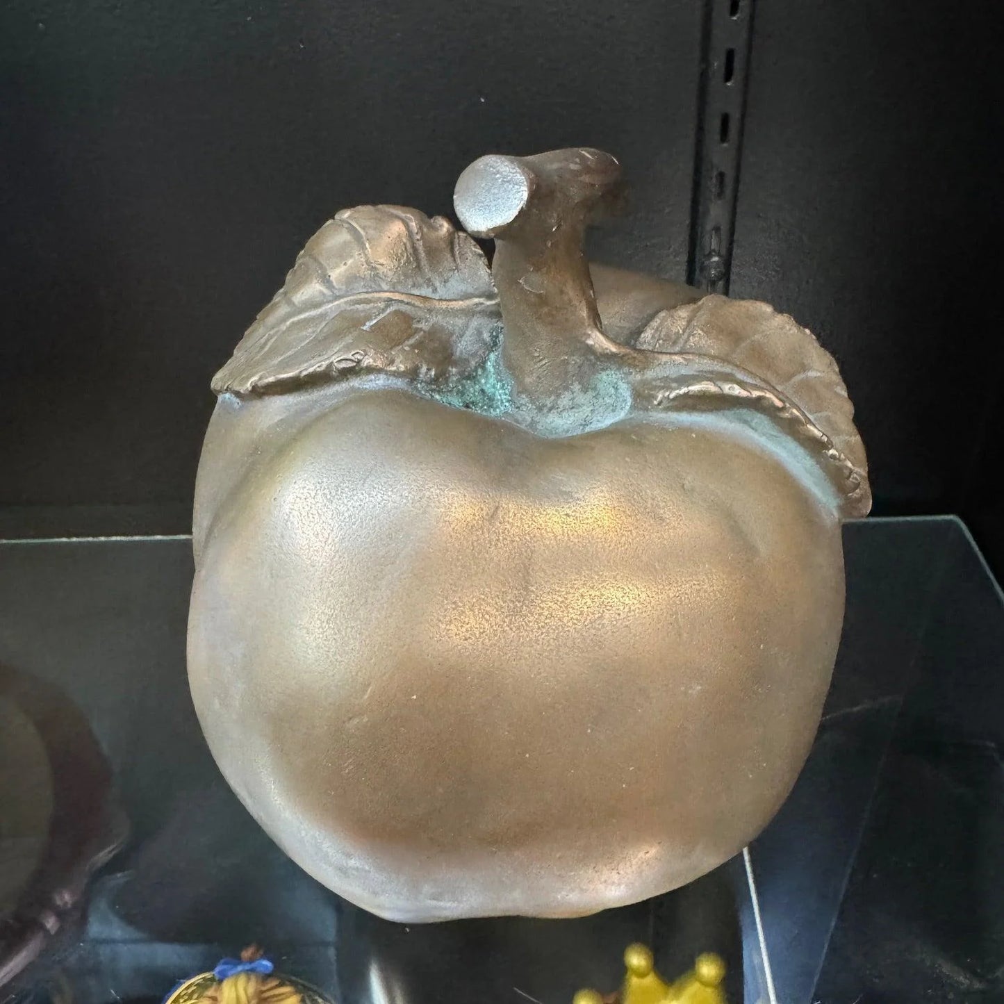 Bronze Apple Decor Statue