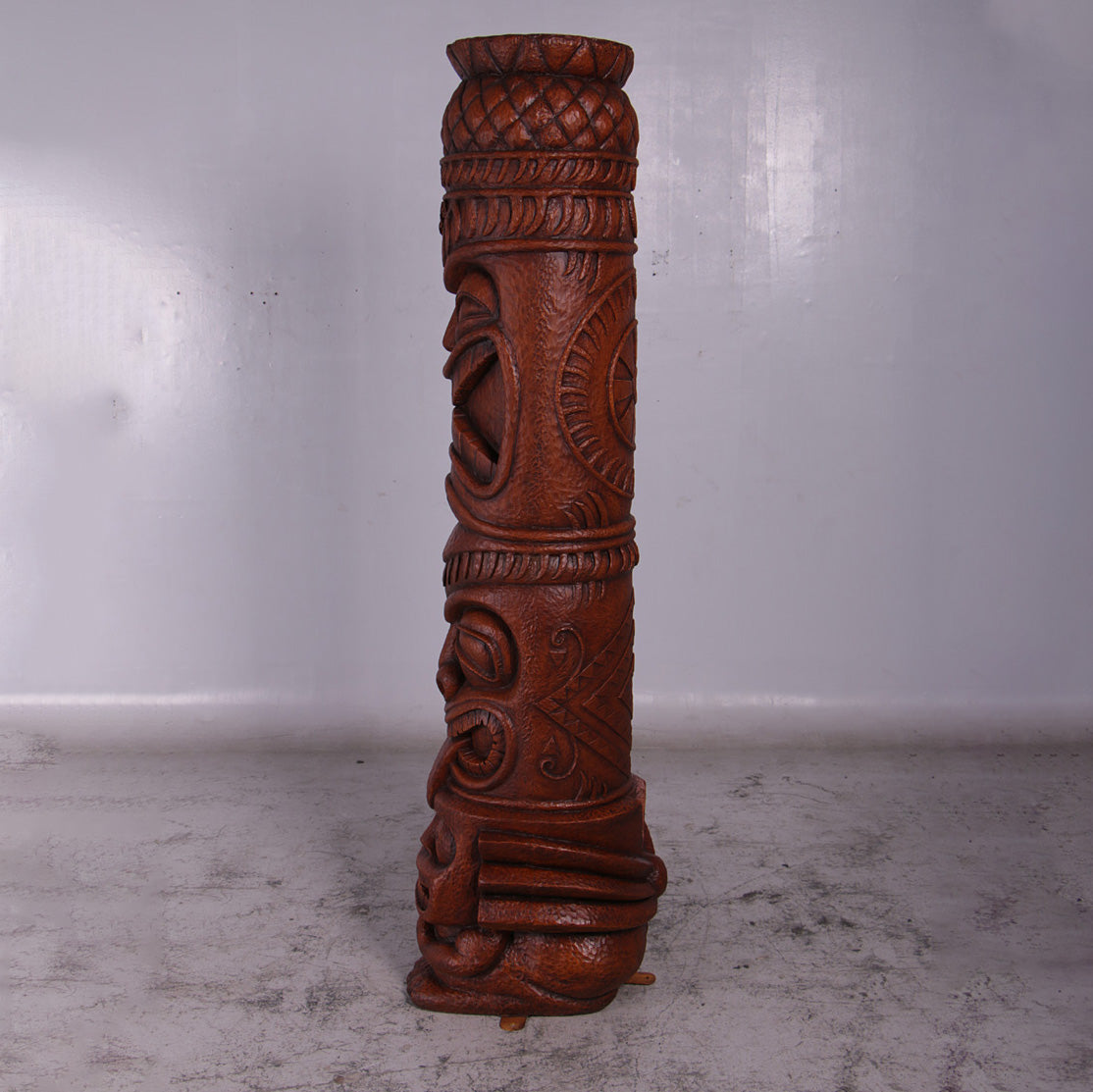 Large Grand Island Tiki Totem Statue