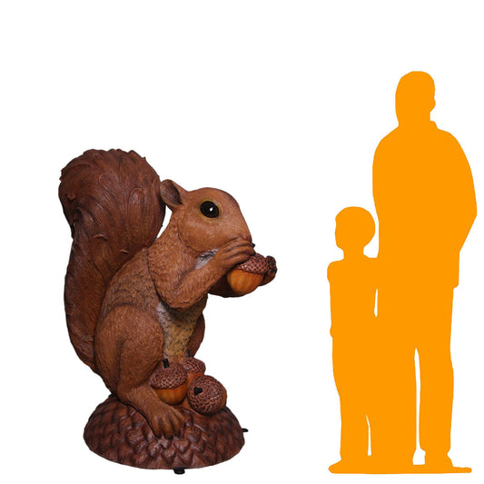 Large Squirrel Statue A0871DT-150347-H