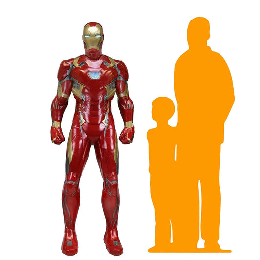 Iron Metal Man Super Hero Statue LP-1504-N