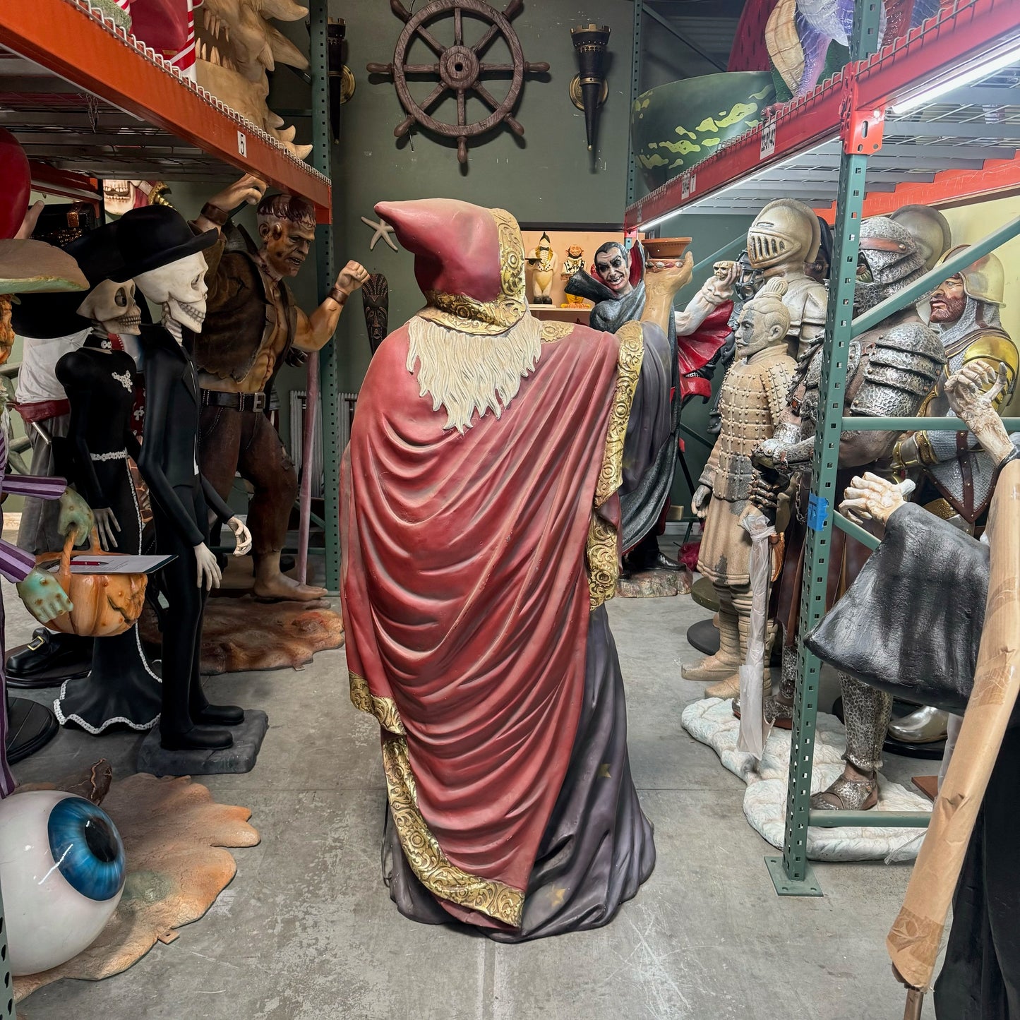 Merlin The Wizard Life Size Statue