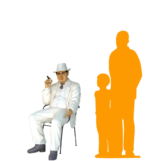 God Father Life Size Statue LS065-1590-A
