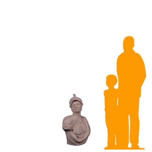 Mars Stone Bust Statue M0201-160272-H