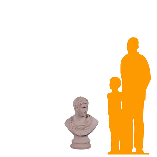 Nero Stone Bust Statue M0207-160276-H