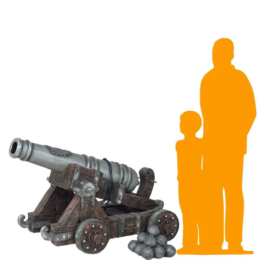Pirate Cannon Life Size Statue LS010-1606-A