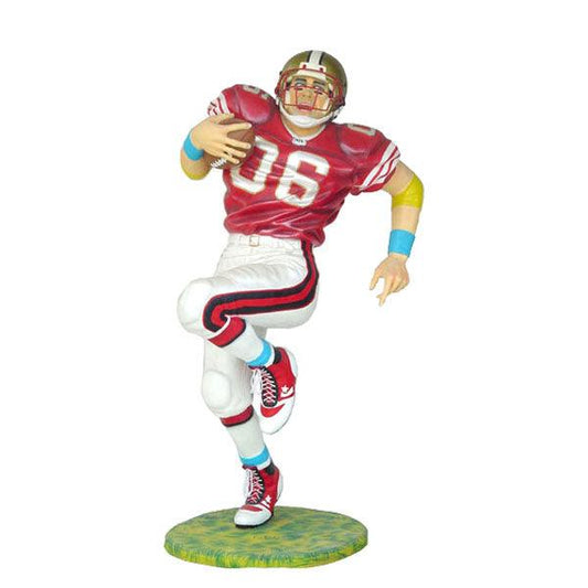 Football Player Life Size Statue - LM Treasures Prop Rentals