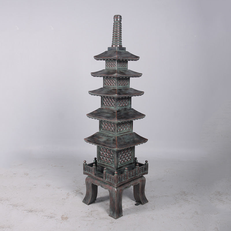 Nara Temple Asian Pagoda Statue M0267-170014-H