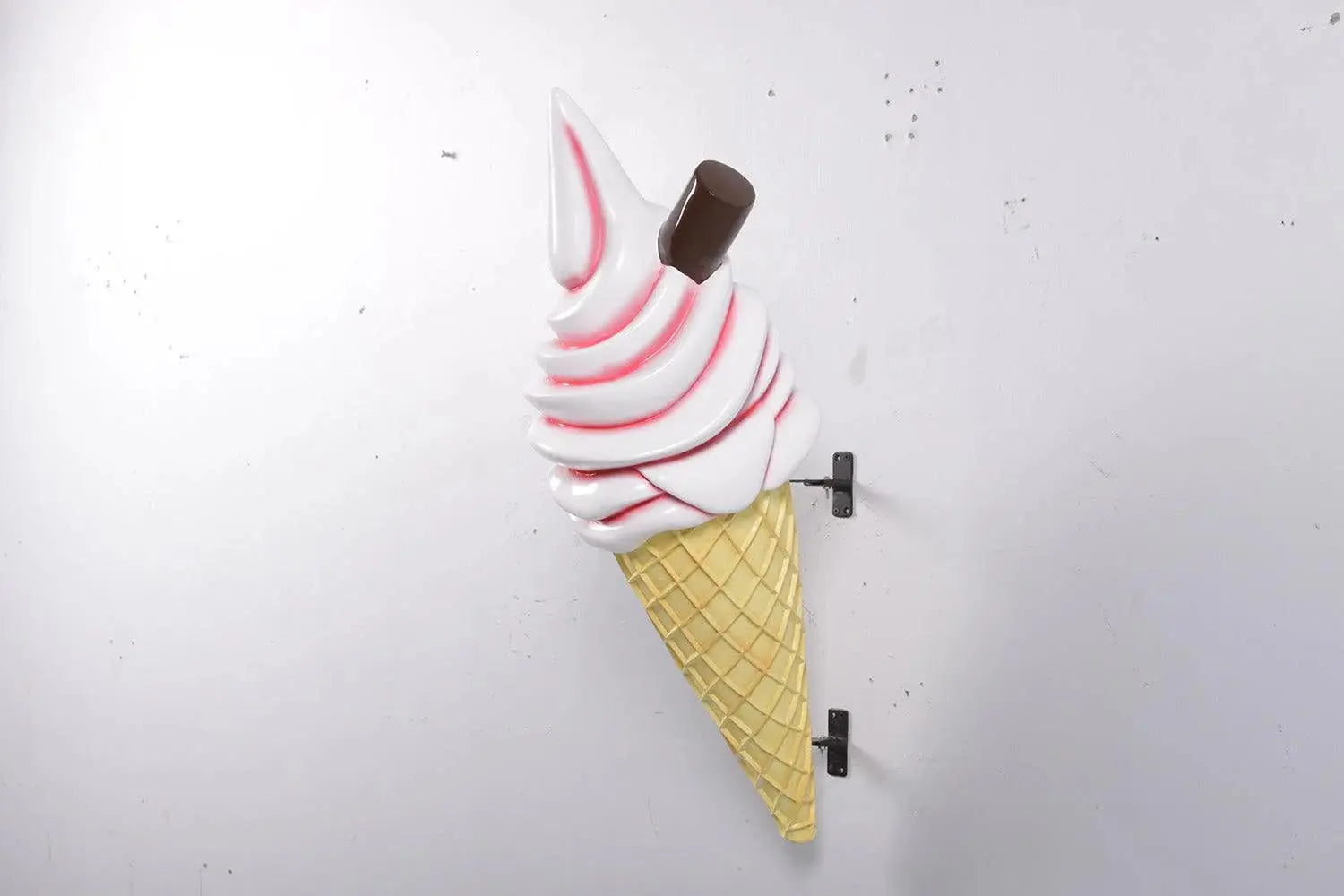 Strawberry Hanging Soft Serve Ice Cream Statue R0323S-170052-H