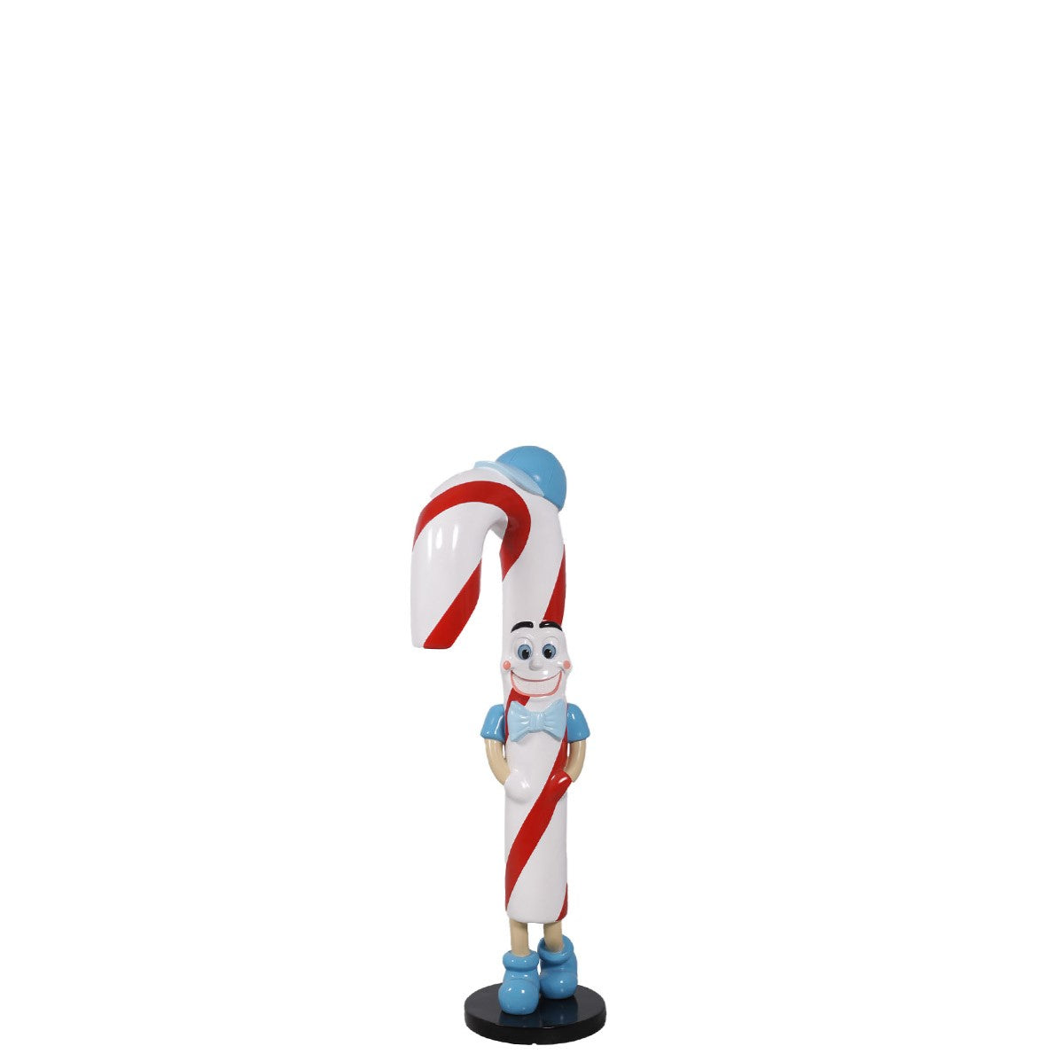 Comic Candy Cane Statue