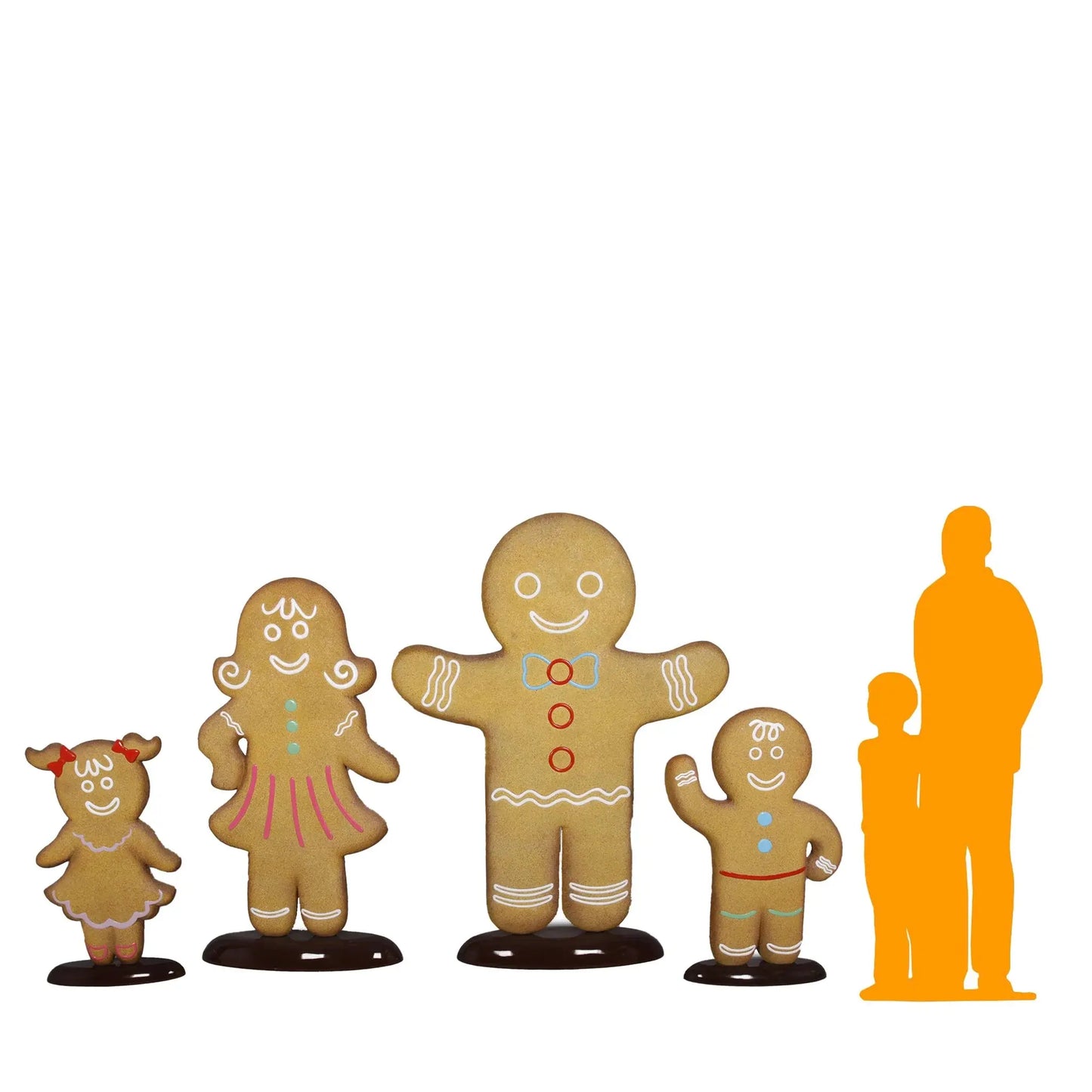 Gingerbread Cookie Family Of 4 GINGER-FAMILY-1