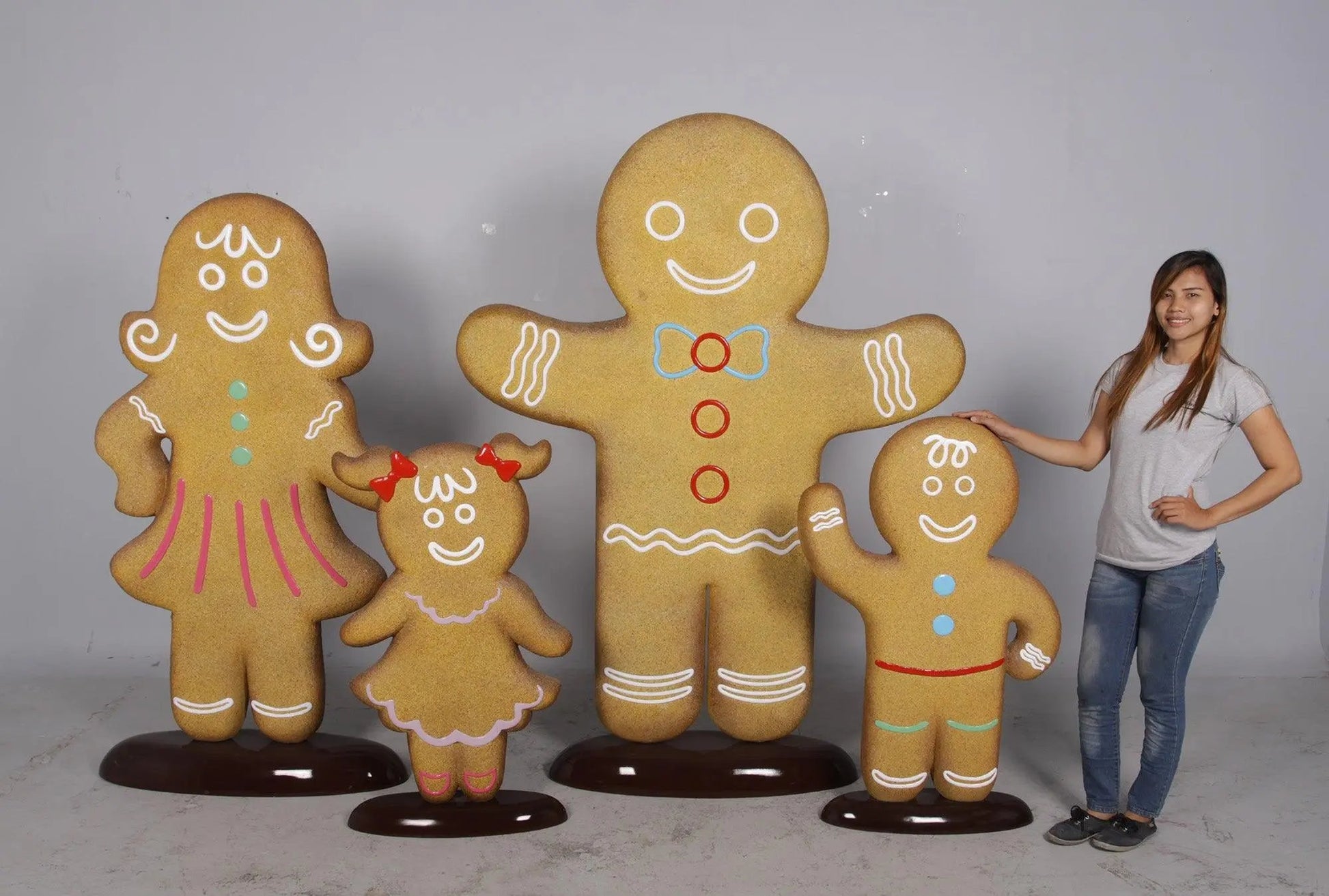 Gingerbread Cookie Family Of 4 GINGER-FAMILY-1