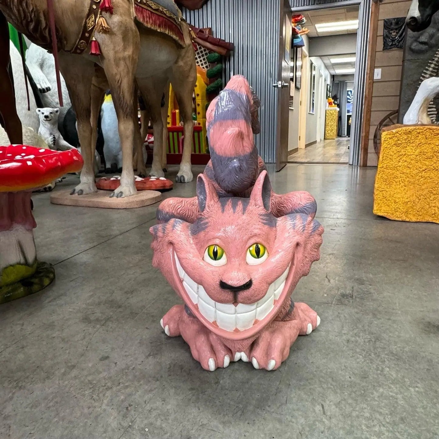 Cheshire Cat Statue CC036-170081-H
