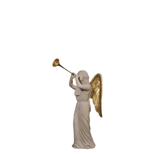 Stone Angel with Trumpet Statue