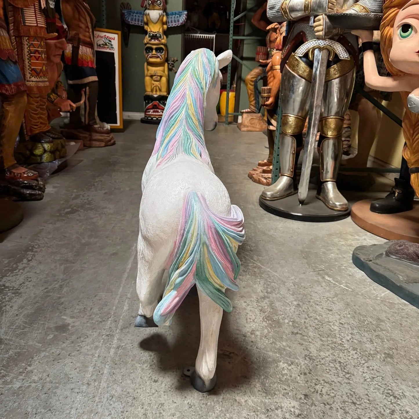 Baby Unicorn Statue A0643-170170-H