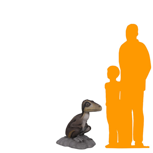 Juvenile Theropod Statue
