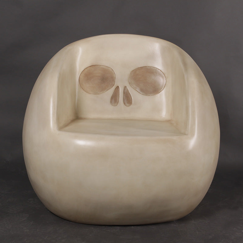 Skull Throne Chair Statue