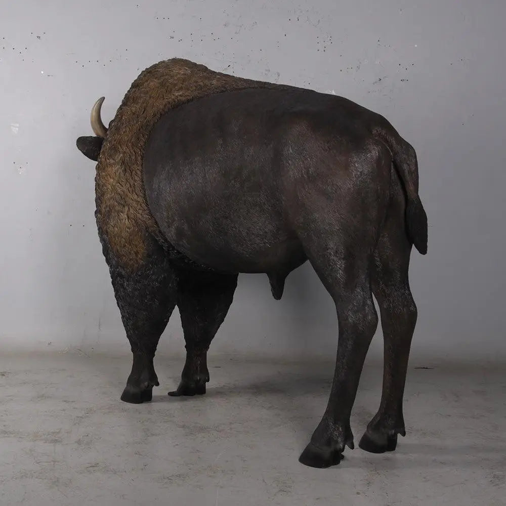 American Bison Prop Decor Statue A0645-170229-H