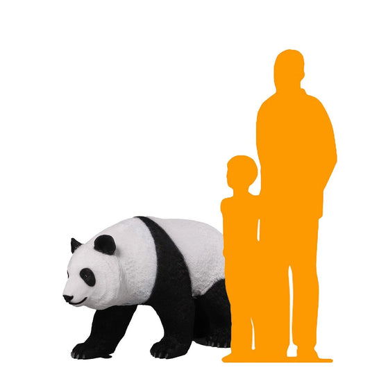 Walking Panda Statue