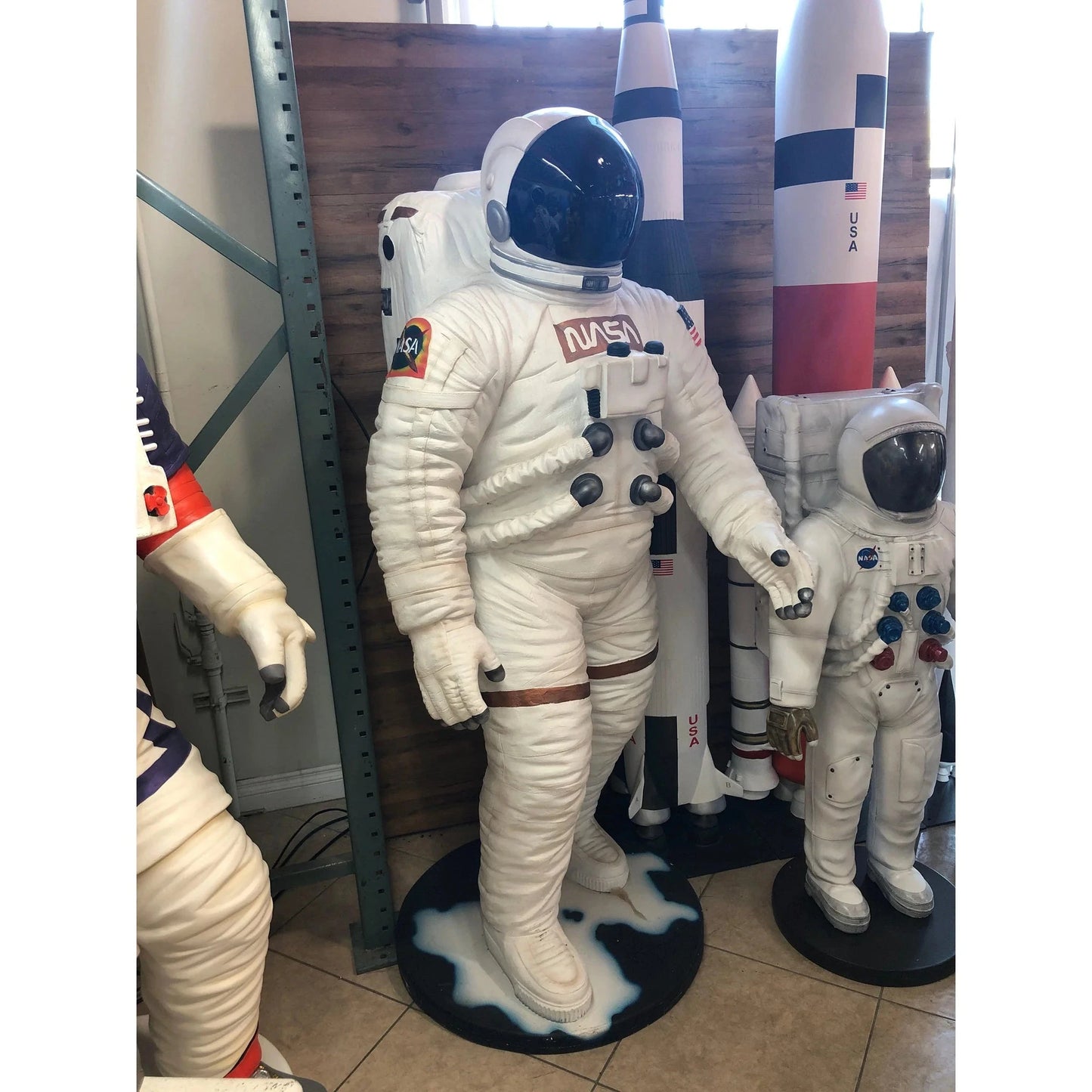 Astronaut Walking Life Size Statue LS008-1797-A