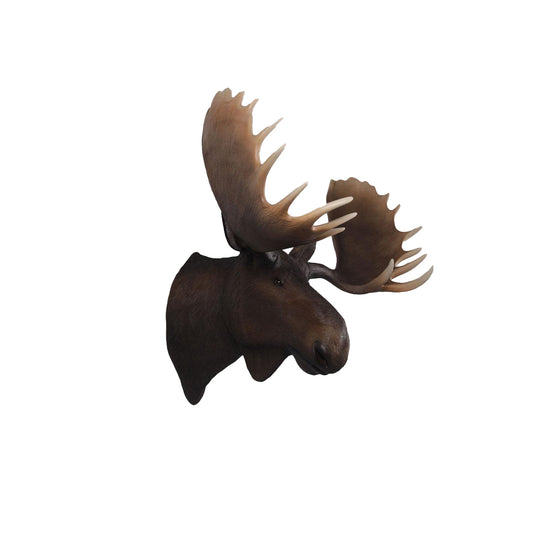 Moose Head Life Size Statue