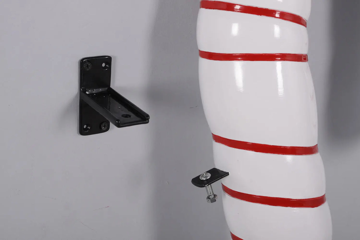 Hanging White Cushion Candy Cane Statue S0094HW-180044-H