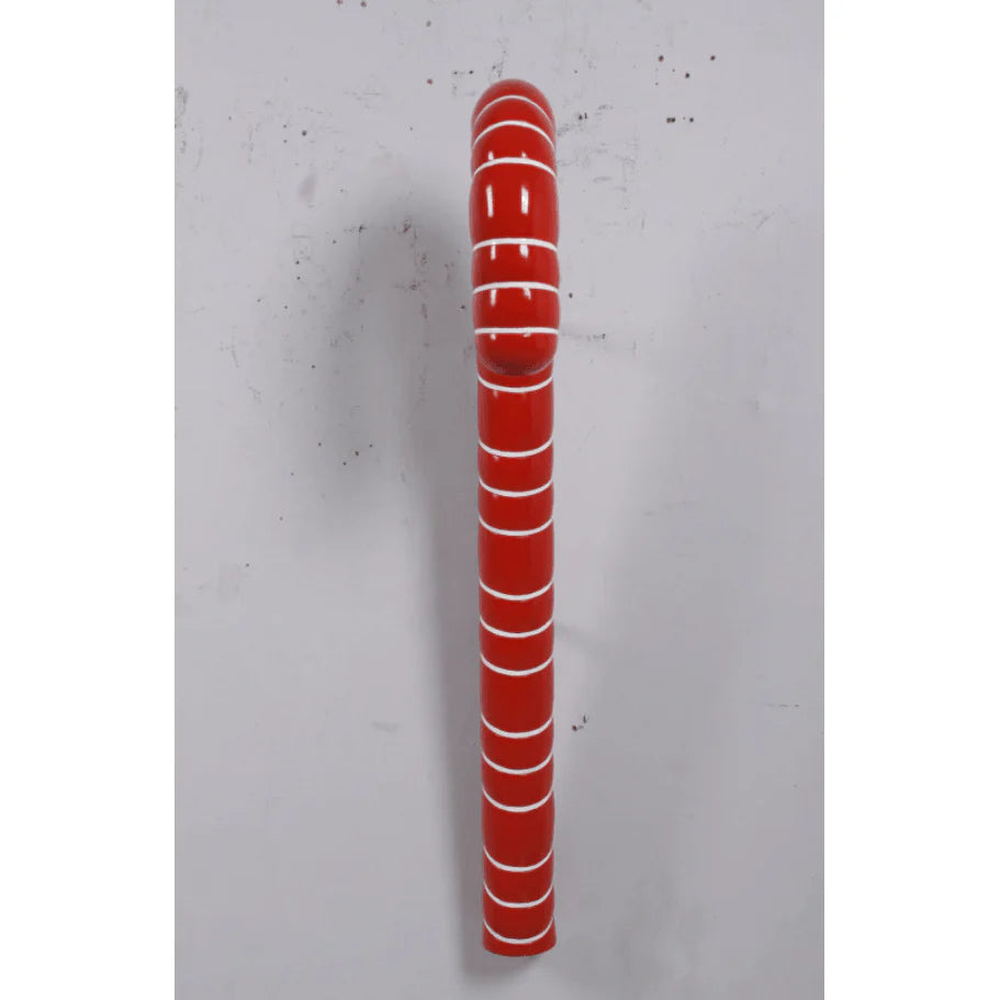 Hanging Red Cushion Candy Cane Statue
