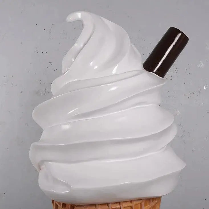 Large Vanilla Soft Serve Ice Cream Statue R0325-180053-H