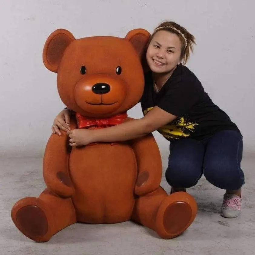 Sitting Teddy Bear Statue M0161-180057-H