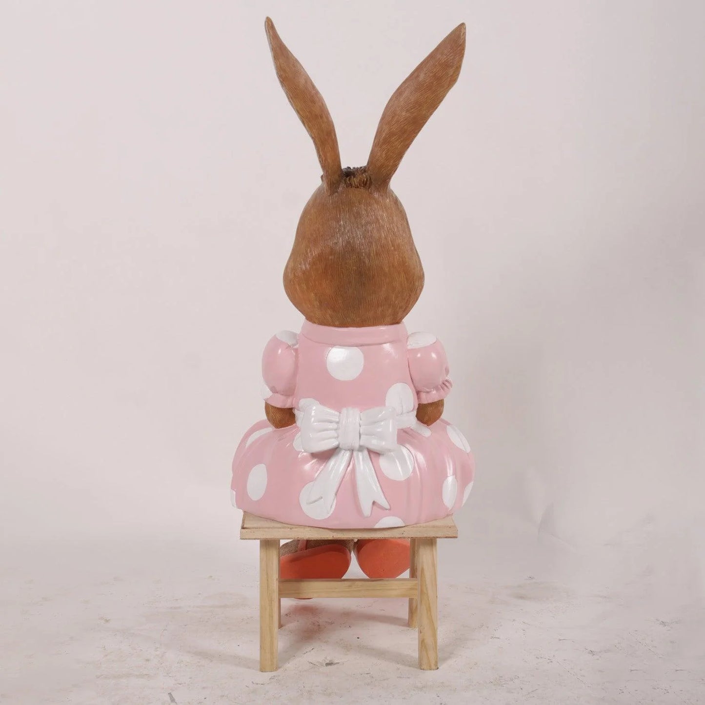 Sitting Young Rabbit Girl Statue
