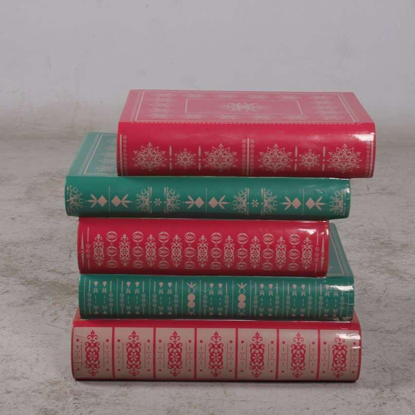 Stacked Book Statue