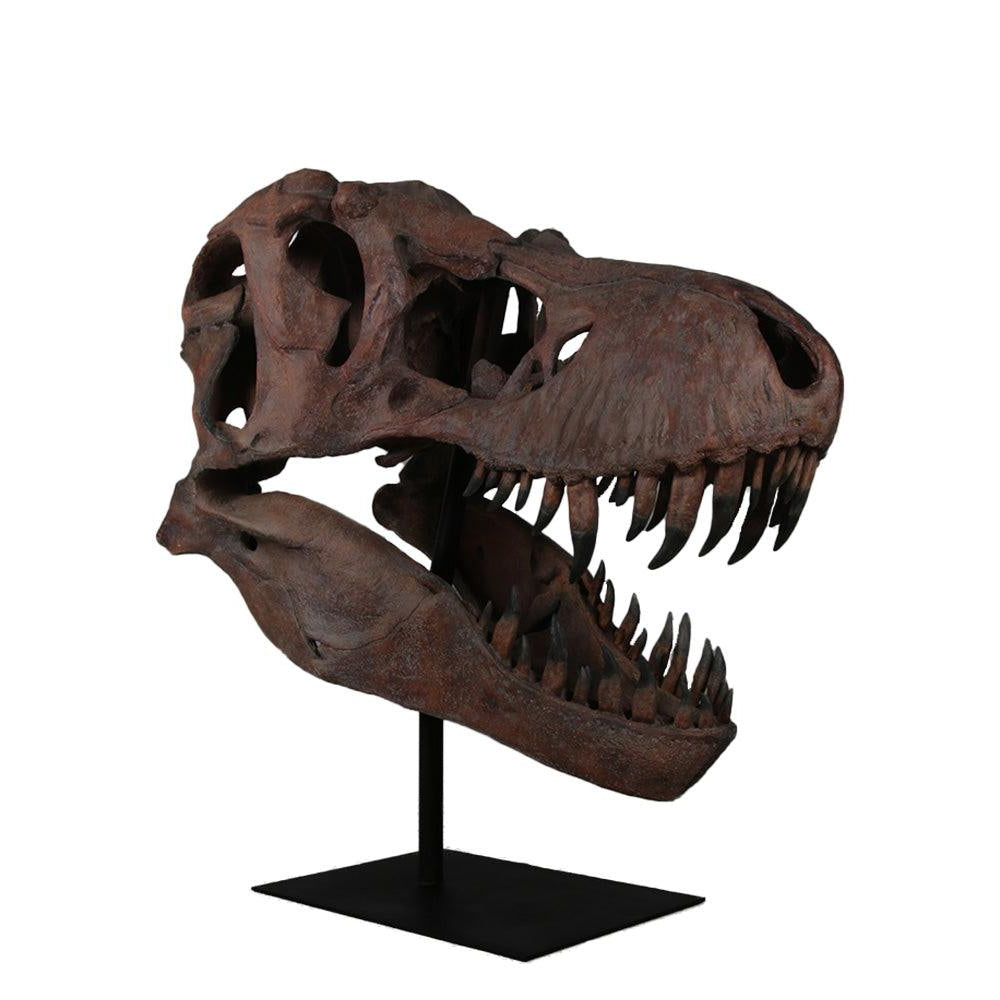 Jumbo T-Rex Skull Statue - LM Treasures Prop Rentals