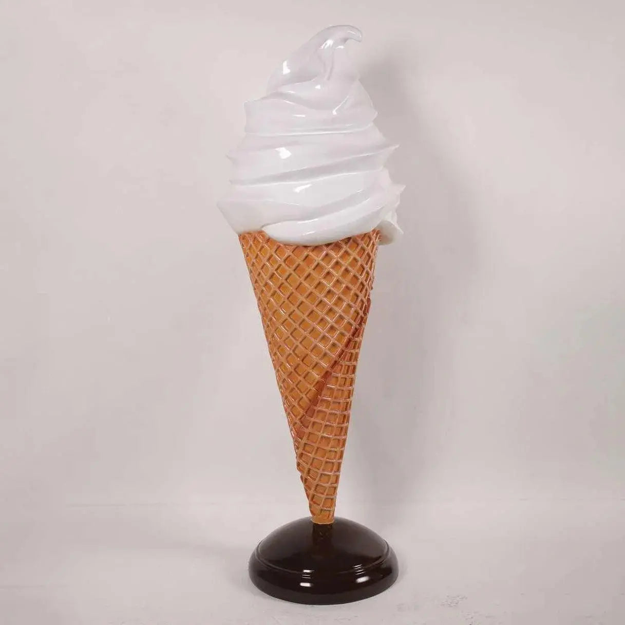 Large Plain Vanilla Soft Serve Ice Cream Statue R0335V-180159-H