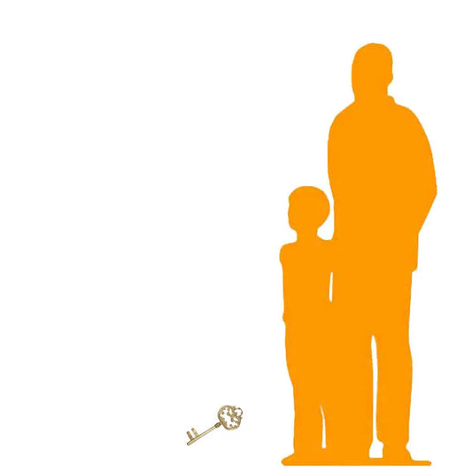 Small Gold Key Statue M0190-180167-H