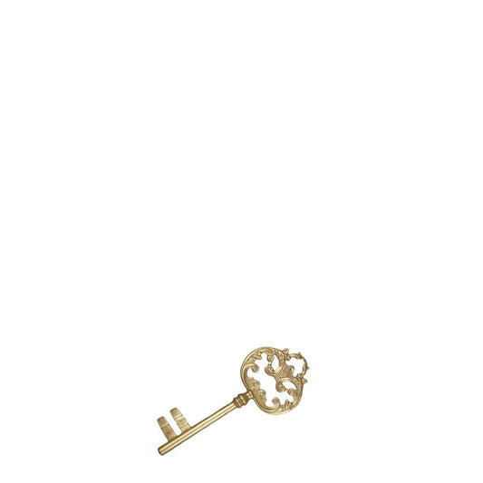 Small Gold Key Statue - LM Treasures Prop Rentals