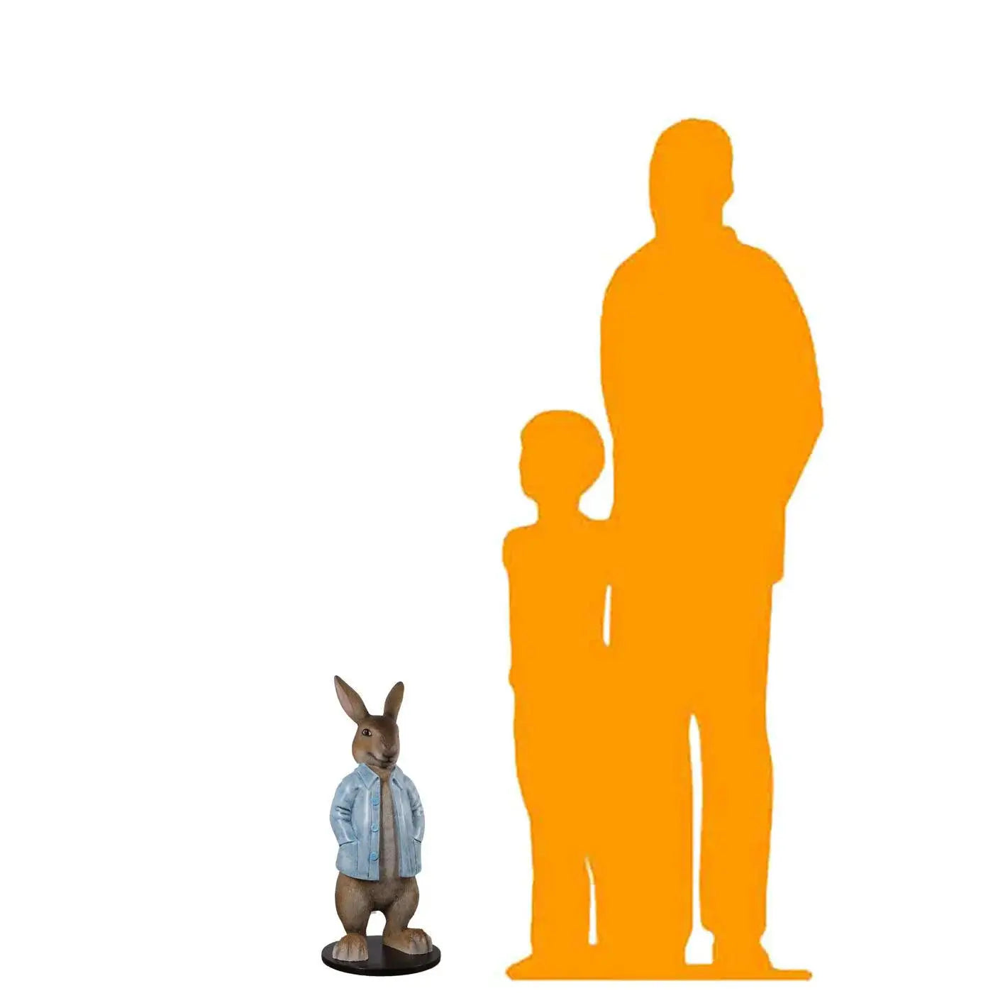 Rob The Rabbit With Jacket Statue A0740L-180197-H