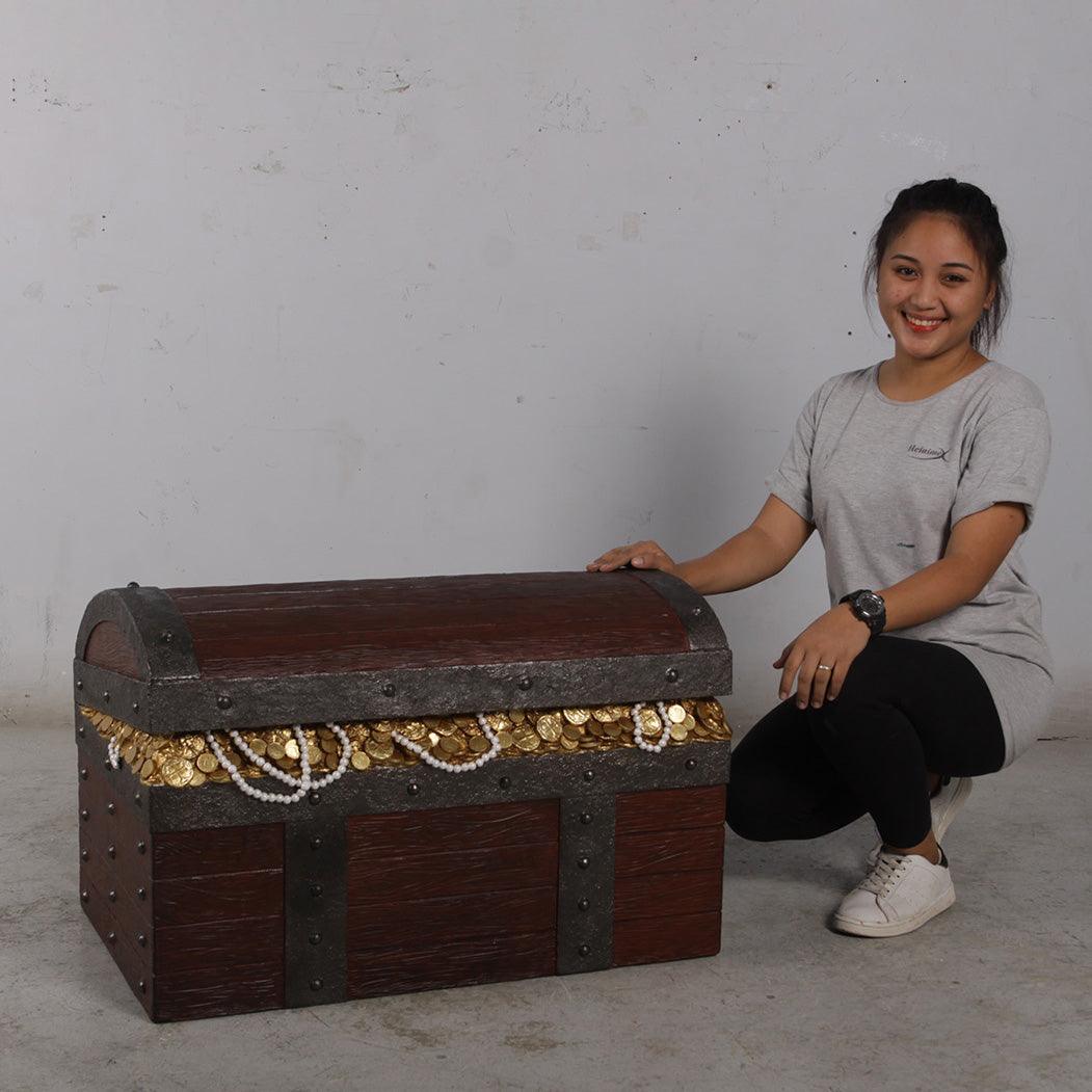 War Treasure Chest Life Size Statue