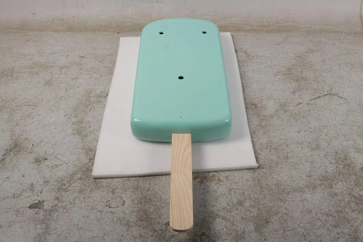 Small Hanging Mint Green Ice Cream Popsicle Statue R0339MG-180223-H