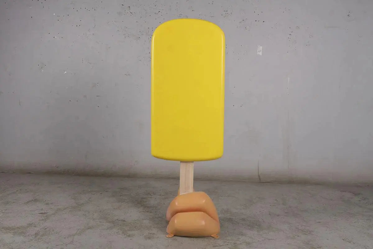 Yellow Ice Cream Popsicle Statue R0340Y-180230-H