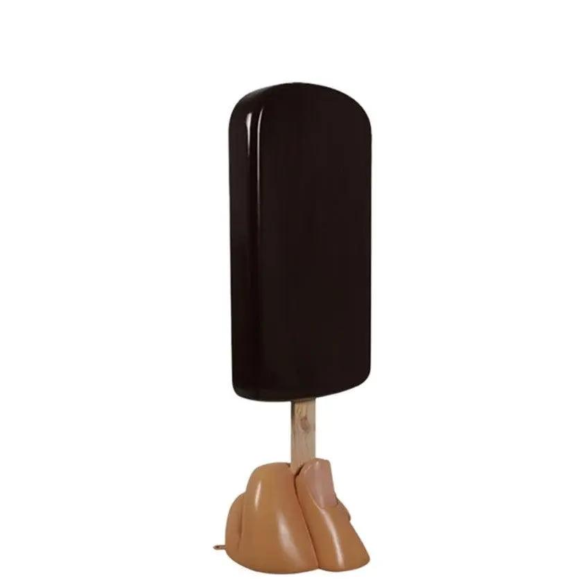 Chocolate Ice Cream Popsicle Statue - LM Treasures Prop Rentals