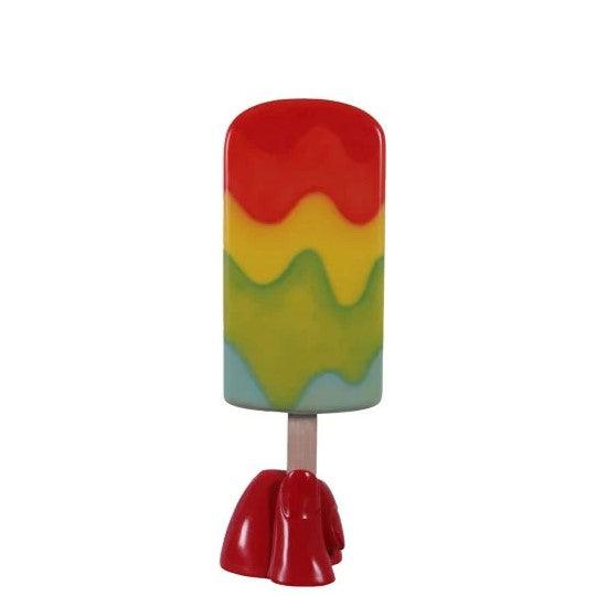 Rainbow Ice Cream Popsicle Statue