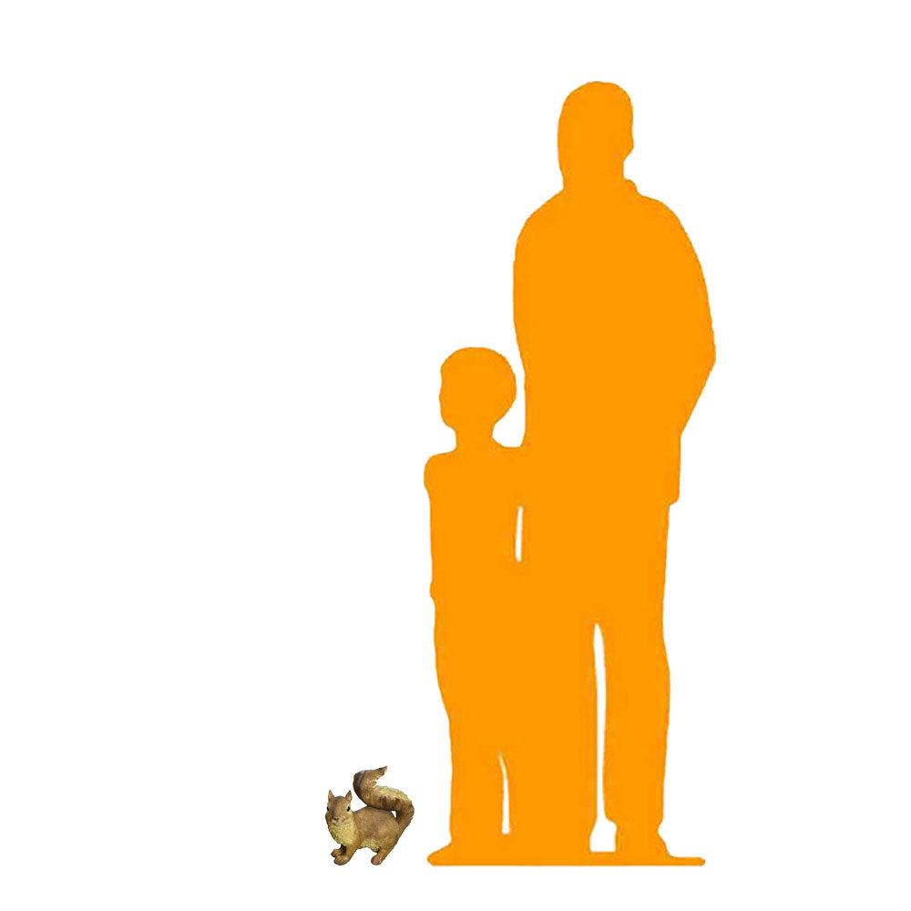 Standing Squirrel Statue