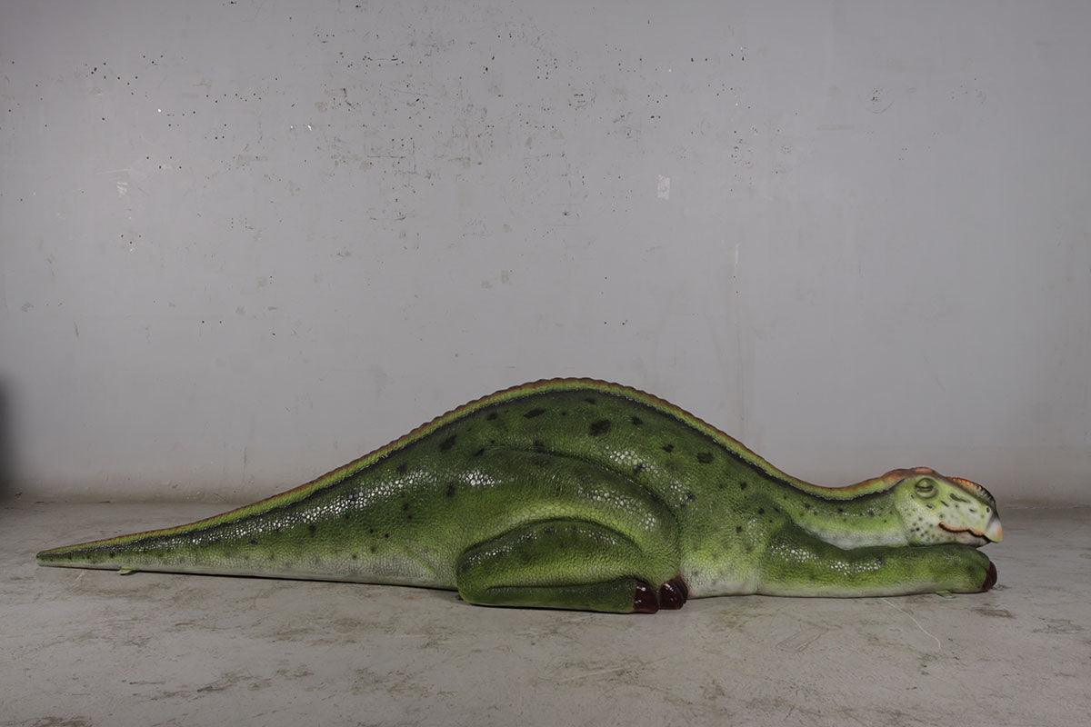 Sleeping Muttaburrasaurus Dinosaur Statue