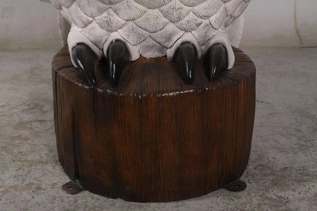 Giant Snow Owl Statue A0759-190022-H