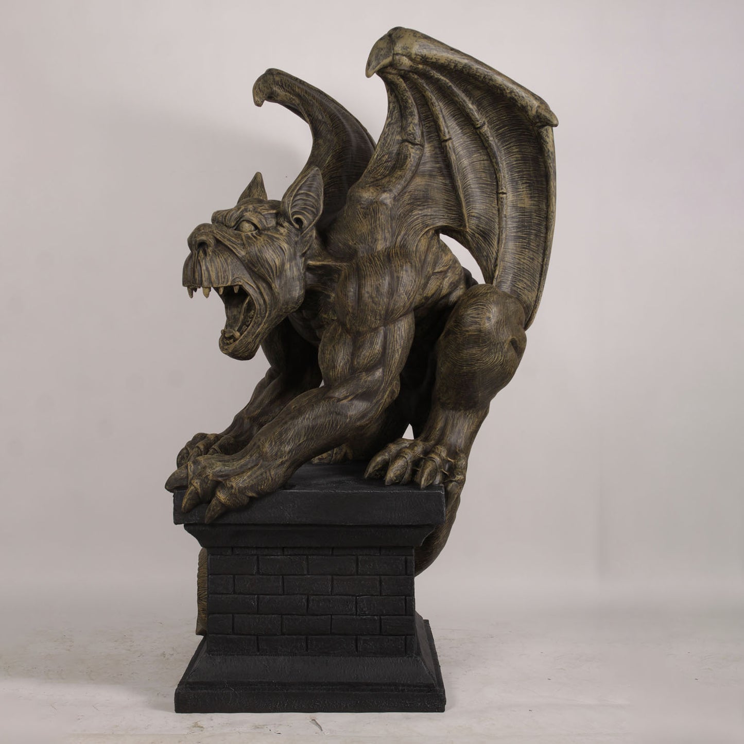 Gargoyle on Plinth Statue