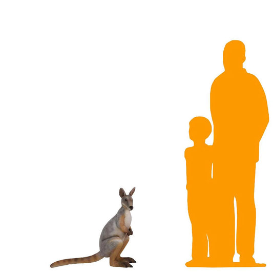Wallaby Kangaroo Statue