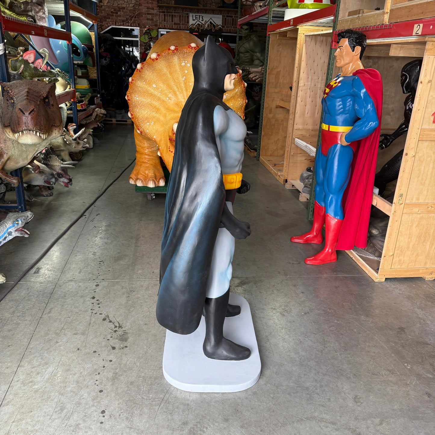 Night Man Super Hero Life Size Statue SH008-DY-016-A