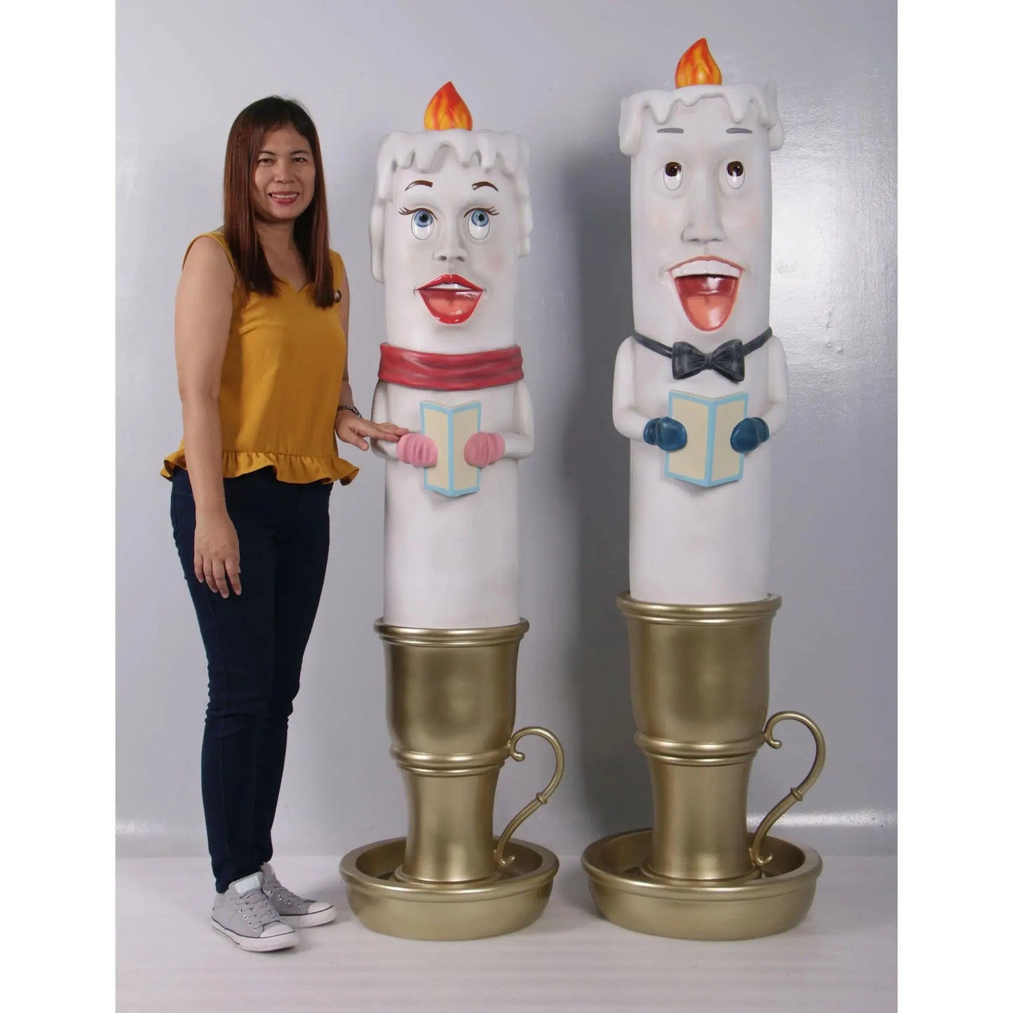 Female Candle Over Sized Statue S0157-200004-H