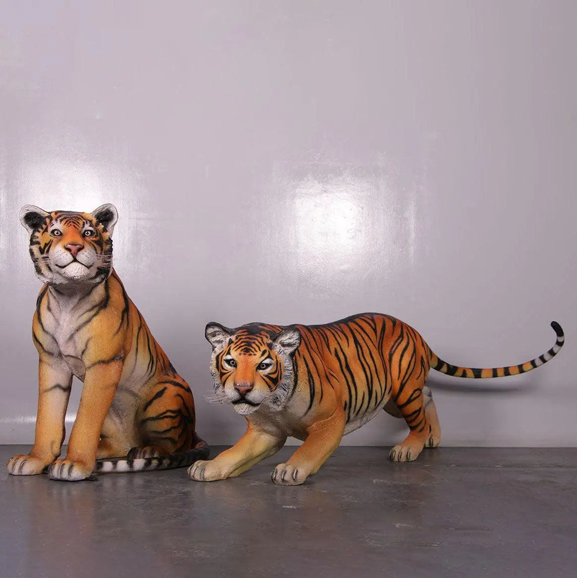 Sitting Tiger Statue A0787-200006-H